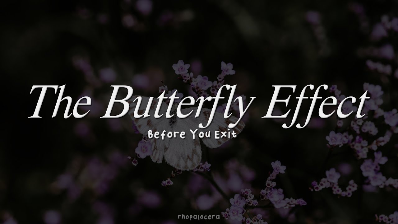 before you exit - the butterfly effect [lyrics]