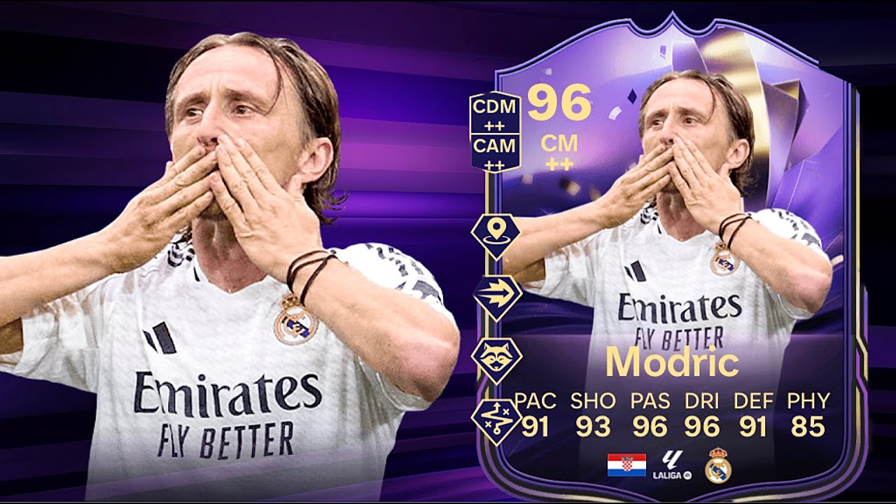 FC 25: LUKA MODRIC 96 END OF AN ERA PLAYER REVIEW I FC 25 ULTIMATE TEAM