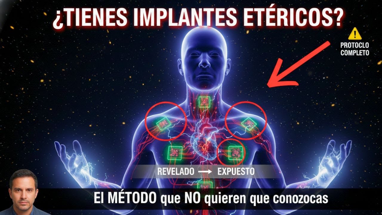 C&oacute;mo ELIMINAR los Implantes Et&eacute;ricos de tu Cuerpo Energ&eacute;tico | Protocolo Completo de Liberaci&oacute;n 2025
