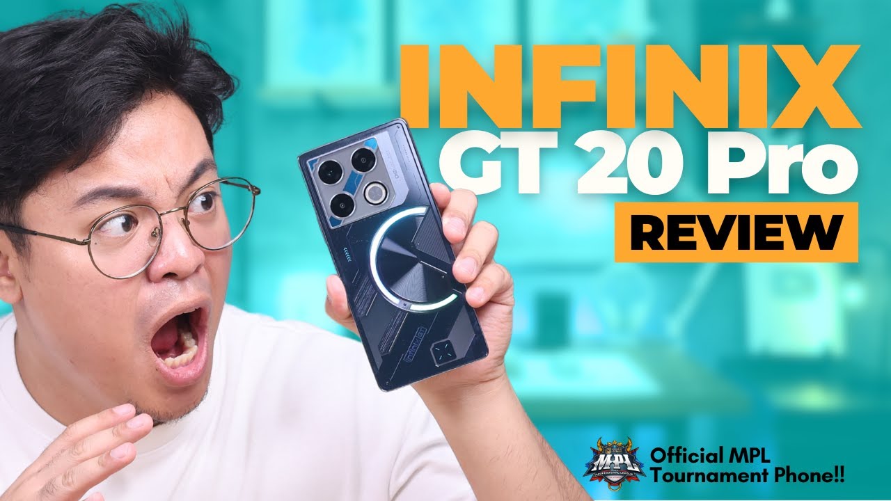 Infinix GT 20 Pro Review - The FASTEST Gaming Phone under P20K, MPL Official Tournament Phone!