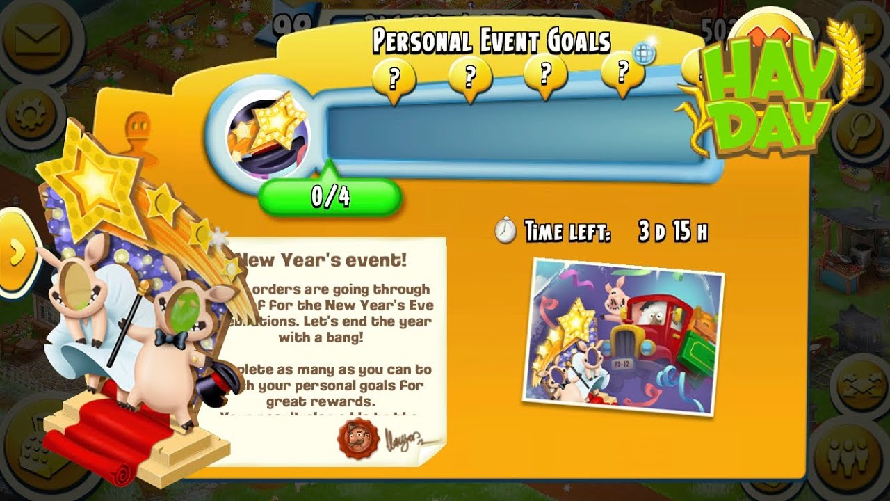 Hay Day New Year's Global Truck Event!