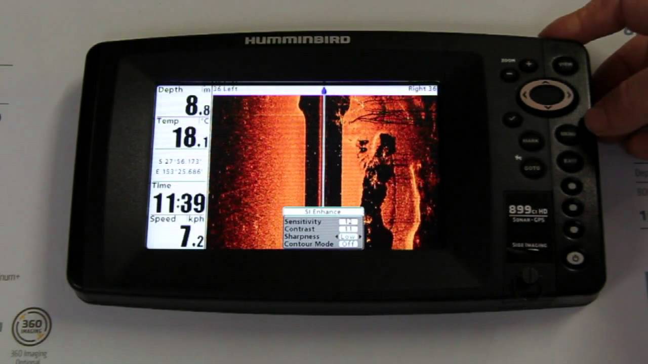 Настройка Humminbird 899
