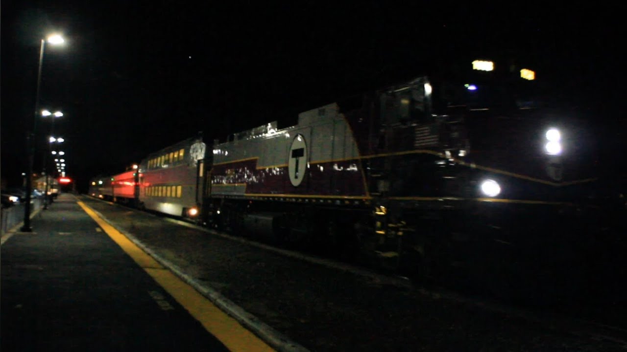 MBTA Commuter Rail Trains #278 and #277 - Ballardvale - November 18, 2025