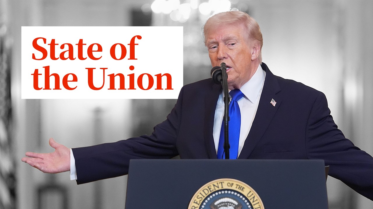 Trump delivers the 2026 State of the Union address | LIVE