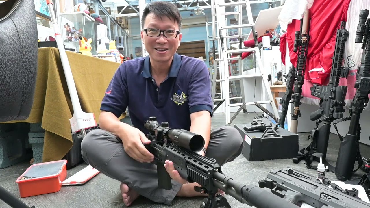 十弄十號陳命哥快速開箱-超霸氣WE出品 MK14 GBB#全金屬順便來個命哥風格改造，大力推推推愛用國貨啦！