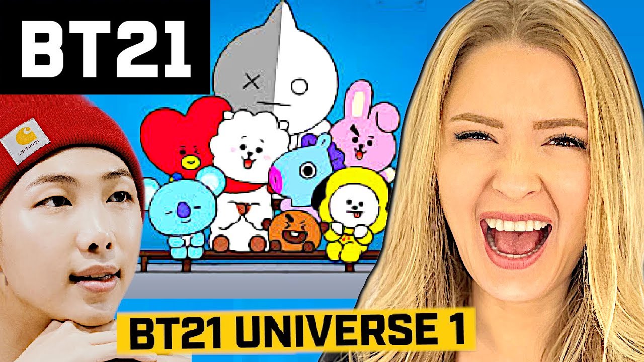 Americans React To BT21 UNIVERSE 1 by BTS