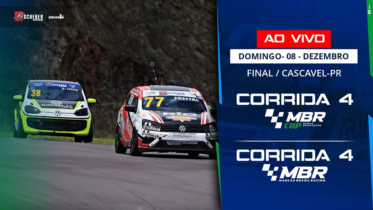 GRANDE FINAL CASCAVEL AO VIVO CORRIDA 4 -  TRANSMISSÃO ETAPA 6 - Marcas Brasil Racing + MBR2000