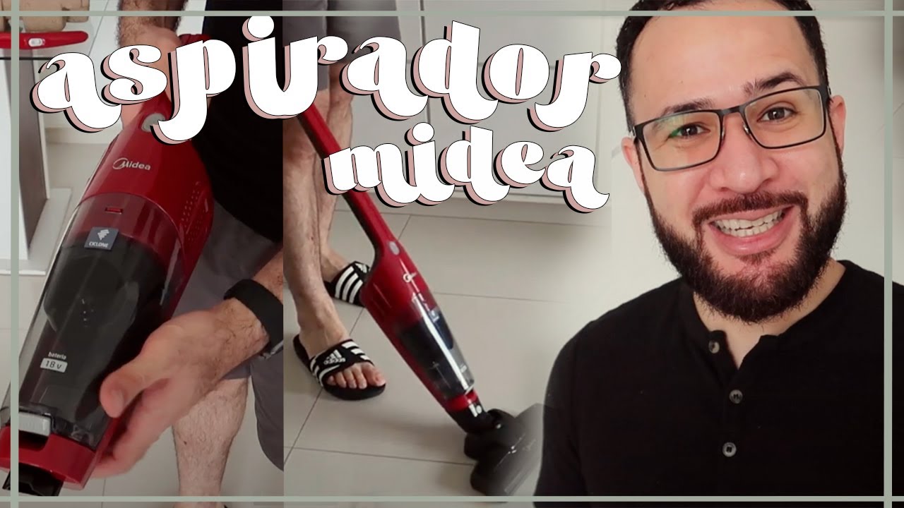 CHEGOU O ASPIRADOR DE PÓ 2 EM 1 MIDEA ÁGIL + PRIMEIRAS IMPRESSÕES E UNBOXING