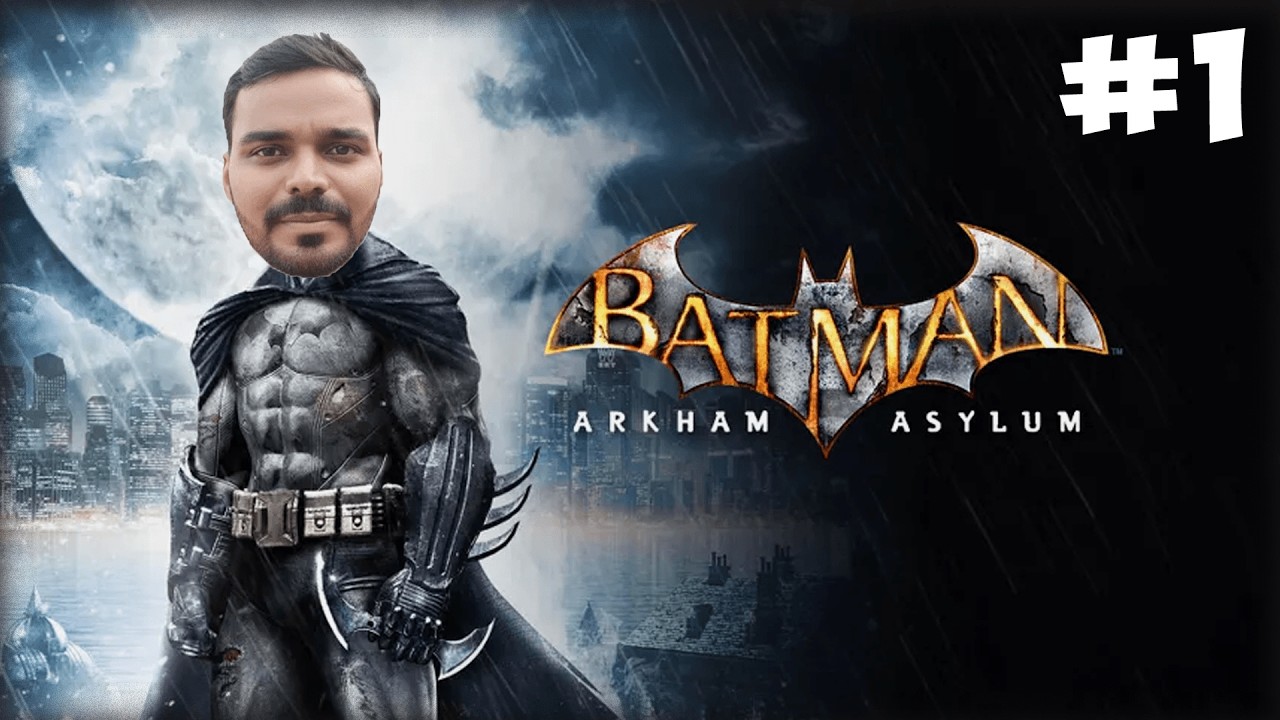 Playing batman arkham asylum  (Finally) | Batman Arkham Asylum | Vivu75 | part 1