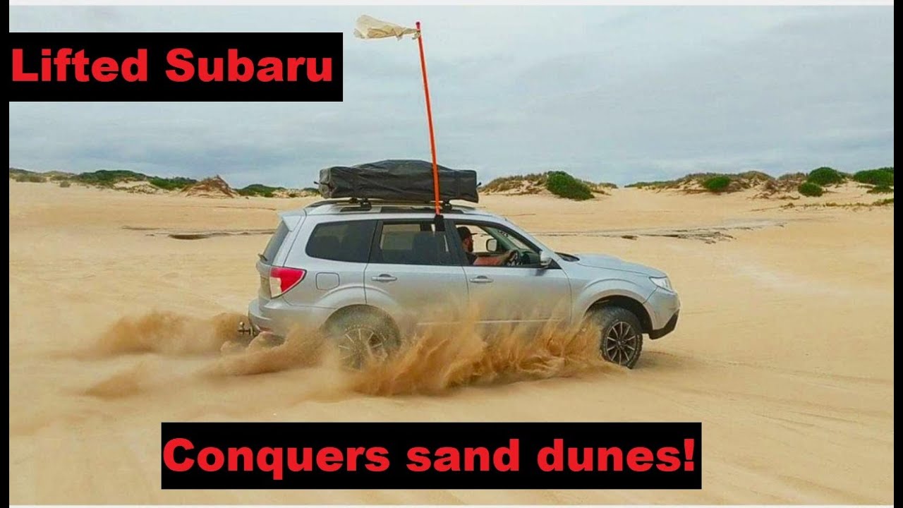 Portland Sand Dunes - Lifted Subaru Forester XT S-edition Off Road BFG Ko2