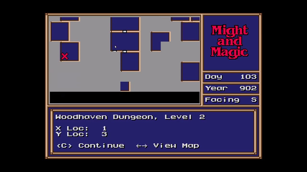 マイトアンドマジック２ 実況プレイ Sega Genesis版　28　Might and Magic Book Two　Gates to Another World