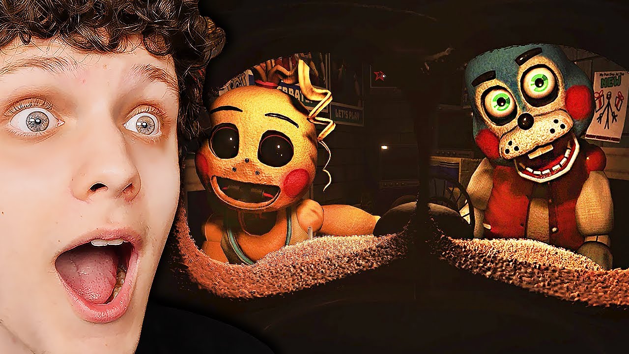 FUI ASSOMBRADO PELOS ANIMATRONICS | FNAF Rewritten: 87
