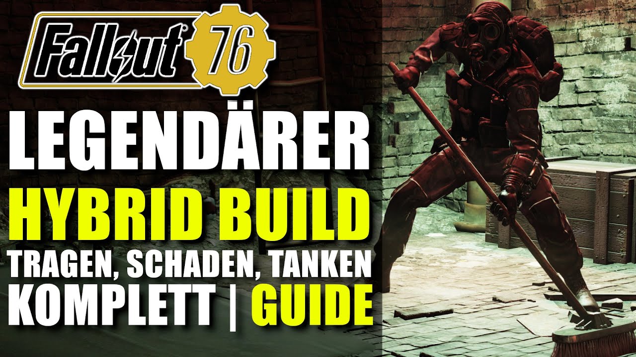 Legendärer Hybrid Build 2020 | Viel Tragen, Tanken und Schaden machen | Fallout 76