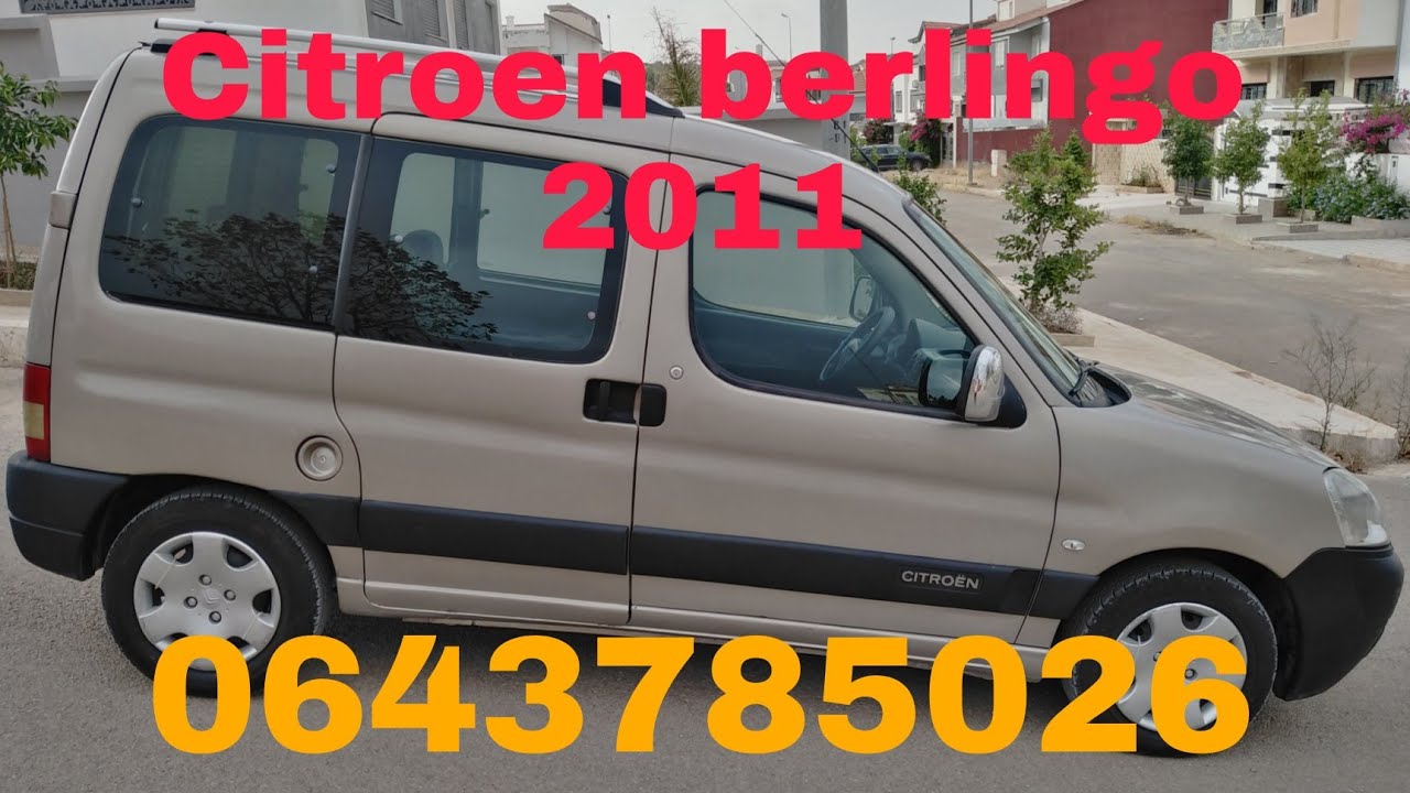 Citroen berlingo model 2011 sur comonde  mazala jdida