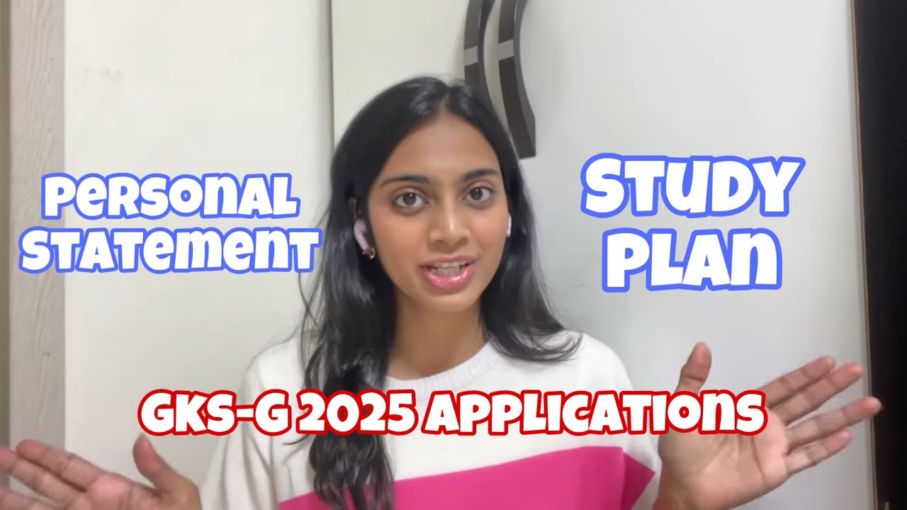 GKS-G 2025 | PERSONAL STATEMENT AND STUDY PLAN IN DETAIL 💯 | #gksscholarship #gksscholar #southkorea