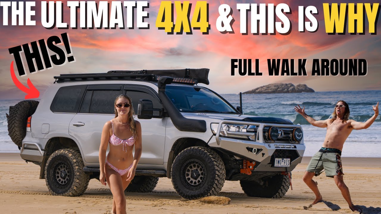 LC200 MODIFIED: полный обзор! РАСКРЫТ НАШ ВЕС! Toyota Land Cruiser 4x4 для круга по Австралии