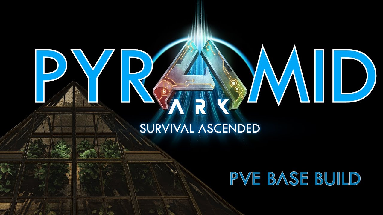 How To Build A Pyramid | Ark Survival Ascended | ASA Builds