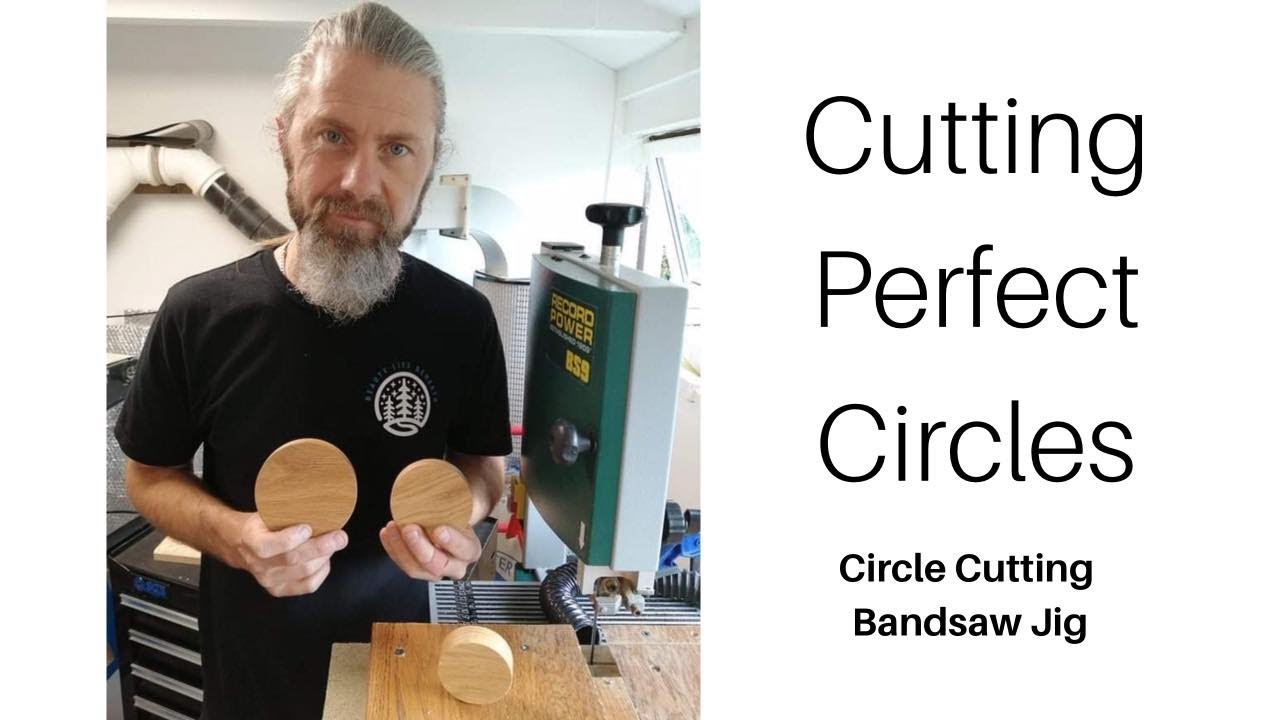 Cutting Perfect Circles - Bandsaw Circle Cutting Jig - Woodworking Jig