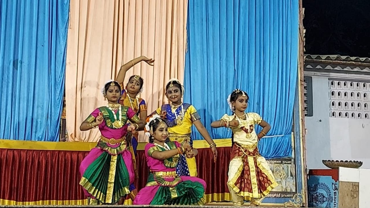 MAHA SHIVRATRI || BHARATANATYAM || DANCE ||  PARRYS || KACHALEESWARAR TEMPLE