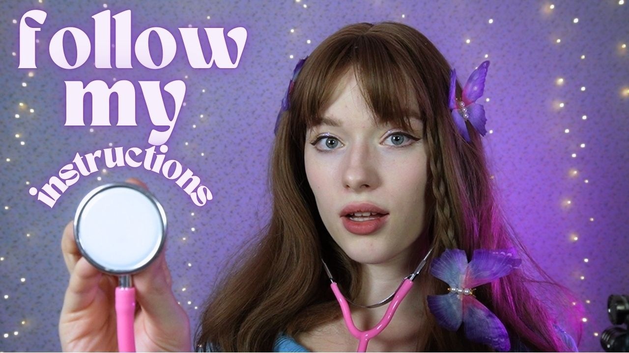 ASMR follow my instructions, follow the light