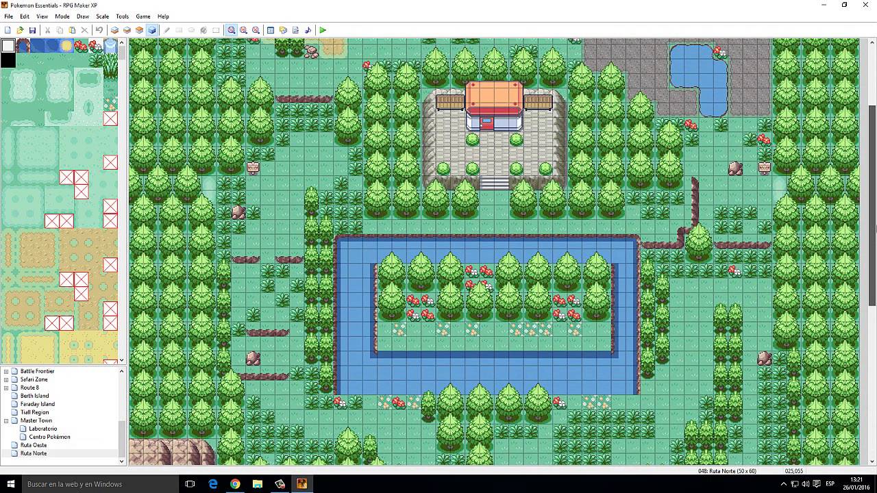 Tutorial Pokémon Essentials con RPG Maker XP #5 - Conexión de Mapas