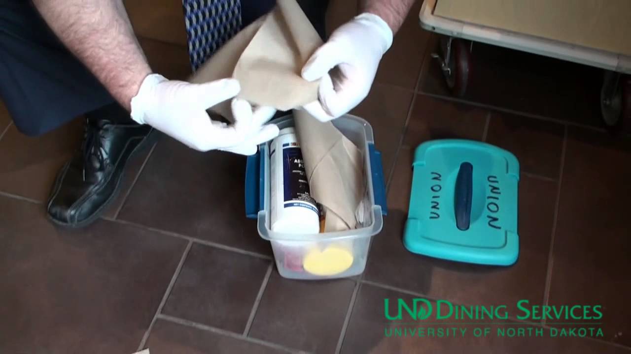 Clean-up Procedure of Blood & Bodily Fluids