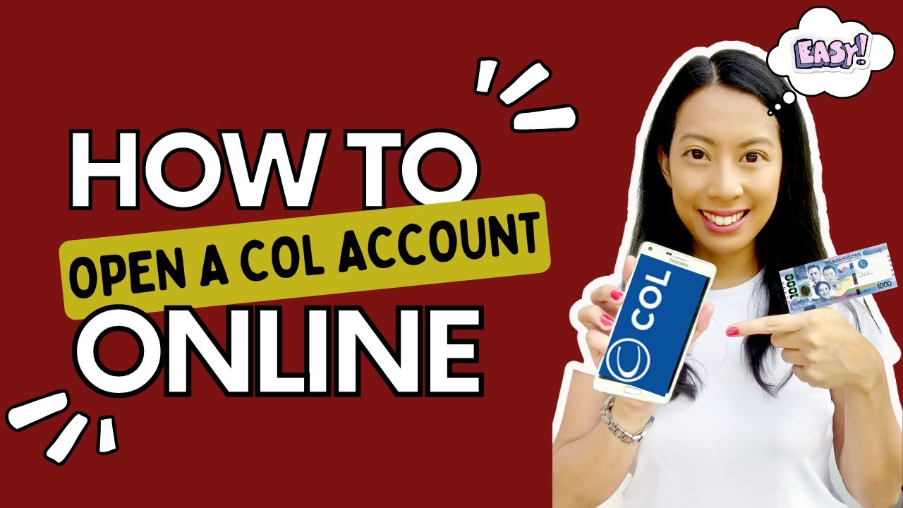 Paano mag open ng account sa COL Financial (UPDATED)
