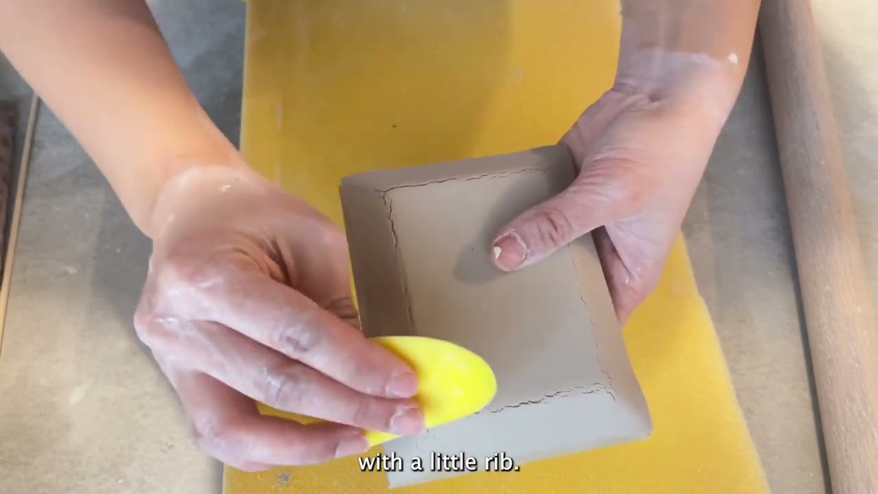 How to Make a Textured Snack Tray with GR Pottery Forms - Easy Pottery Tutorial