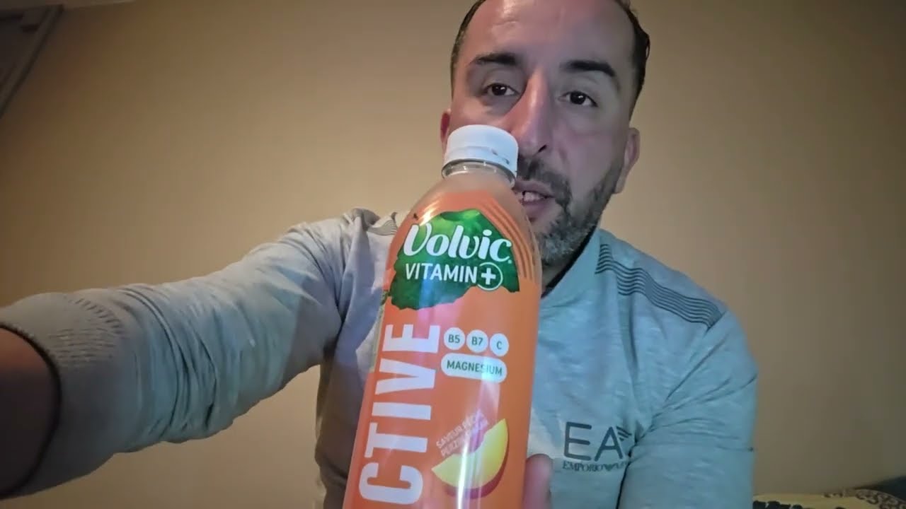 VOLVIC VITAMINE C ACTIVE B5 B7 C MAGNESIUM SAVEUR PÊCHE