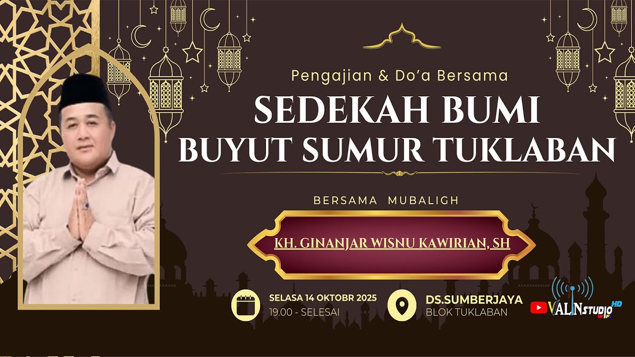🔴 LIVE Do'a Bersama Sedekah Bumi Buyut Sumur Tuklaban ||  Selasa 14 Oktober SUMBERJAYA - KROYA-IM