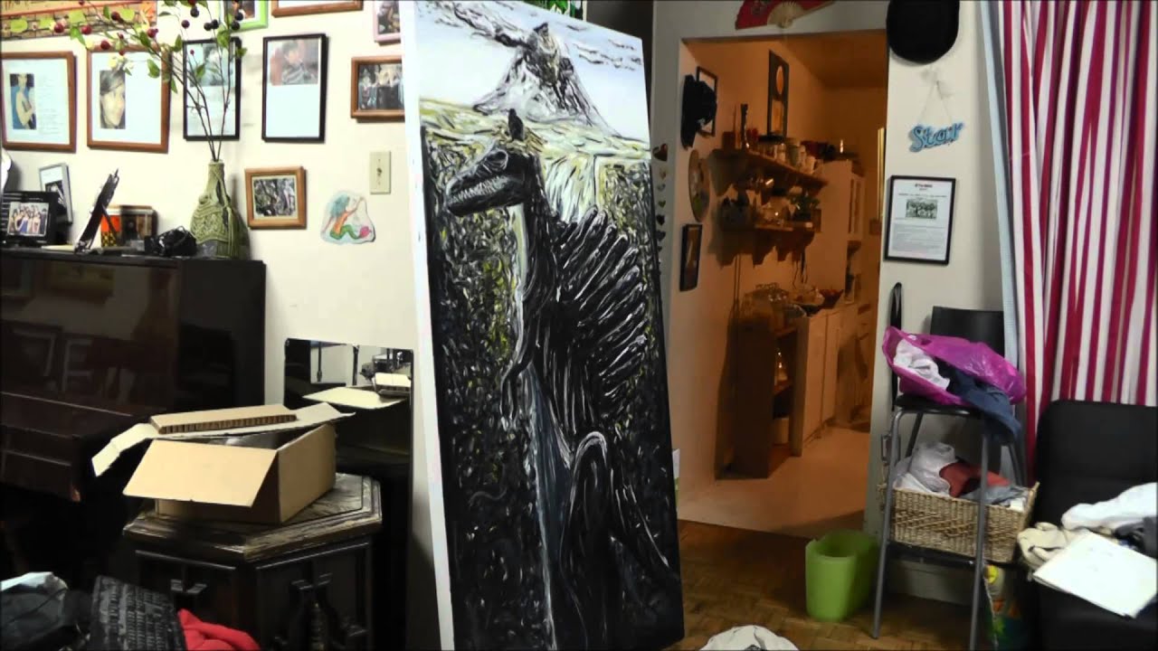 Self-Portrait Meme - Surreal Painting Time Lapse