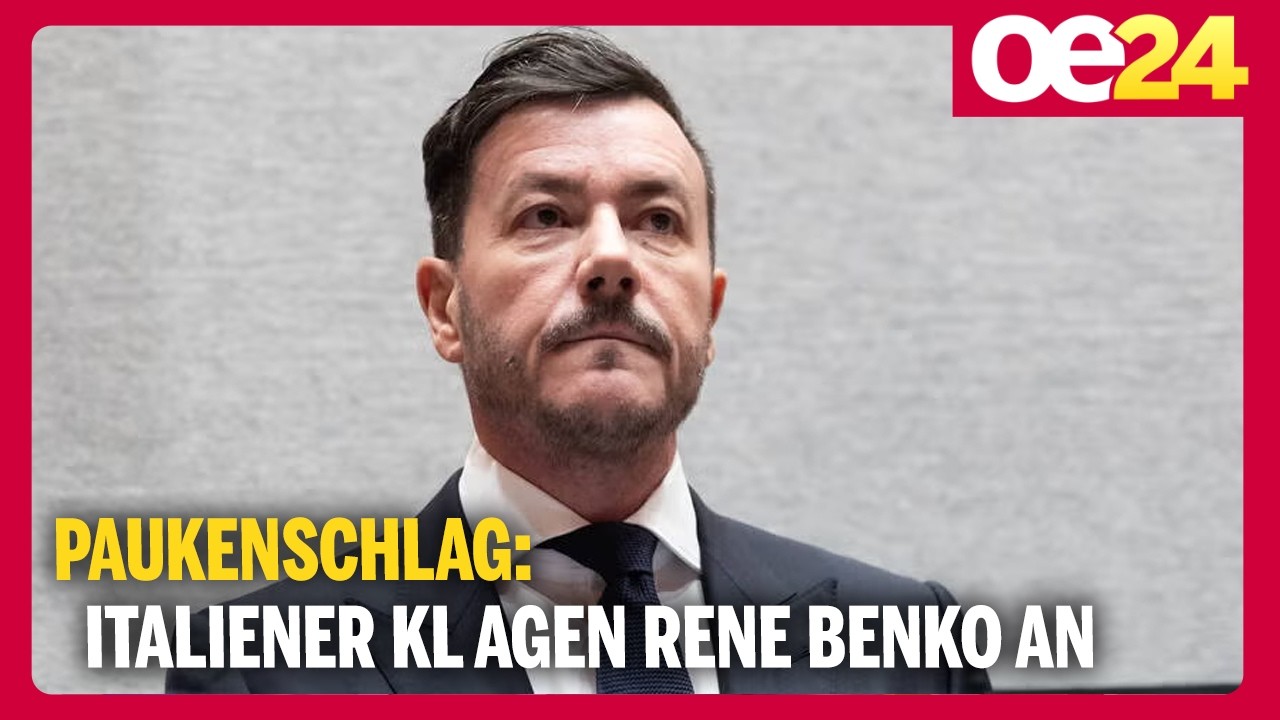Paukenschlag: Italiener klagen Rene Benko an