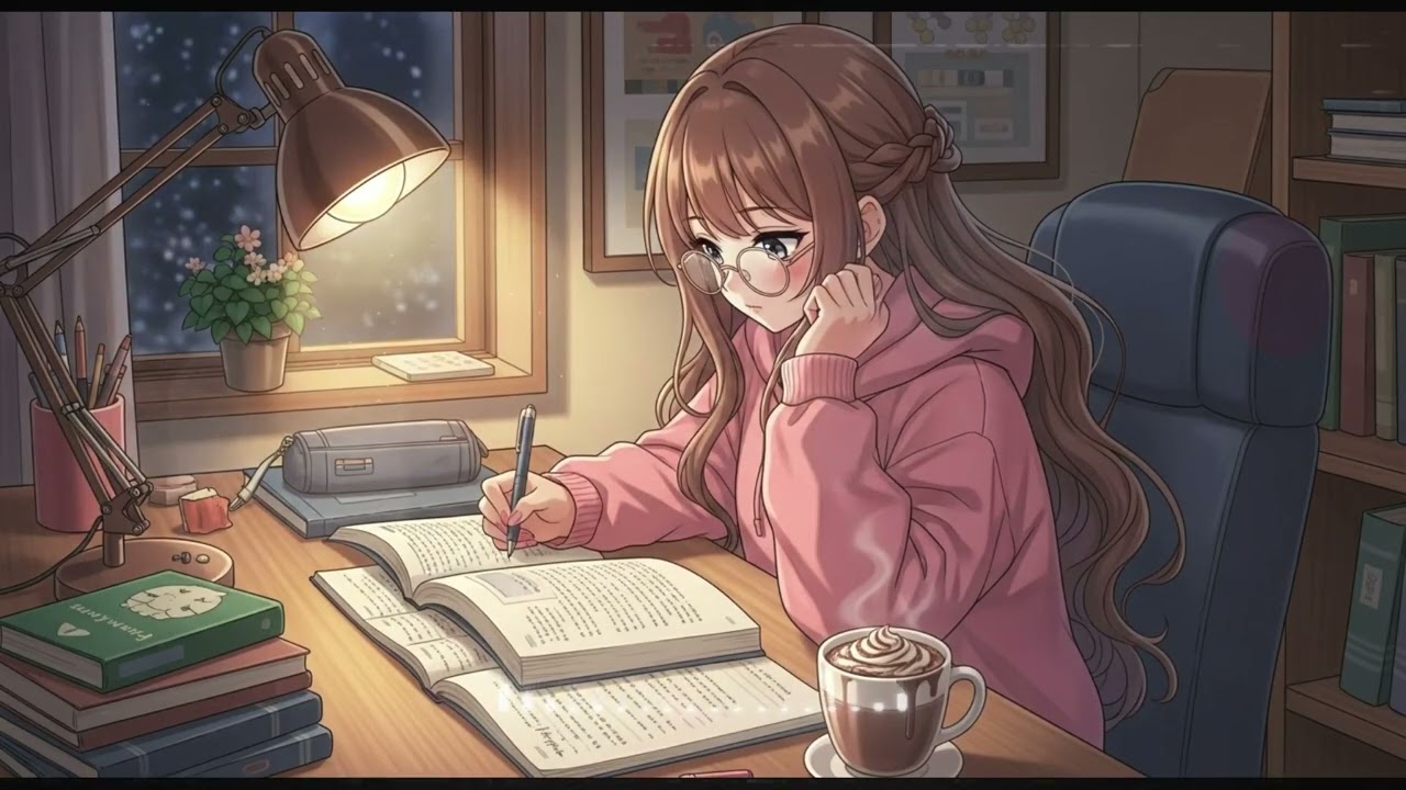 Lofi Beats - Soft Lofi Study Beats for Concentration ( 1 hour )