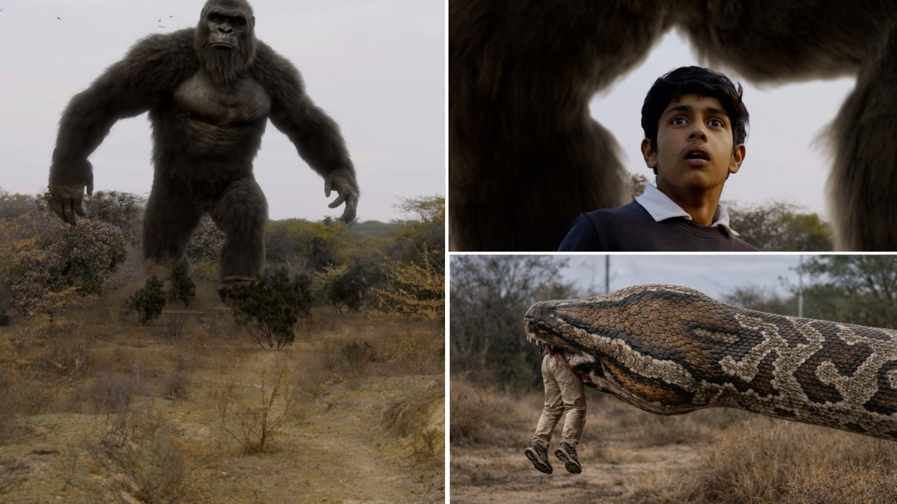 Anaconda&rsquo;s Biggest Mistake: Angering King Kong 🦍🐍 | Monster Battle