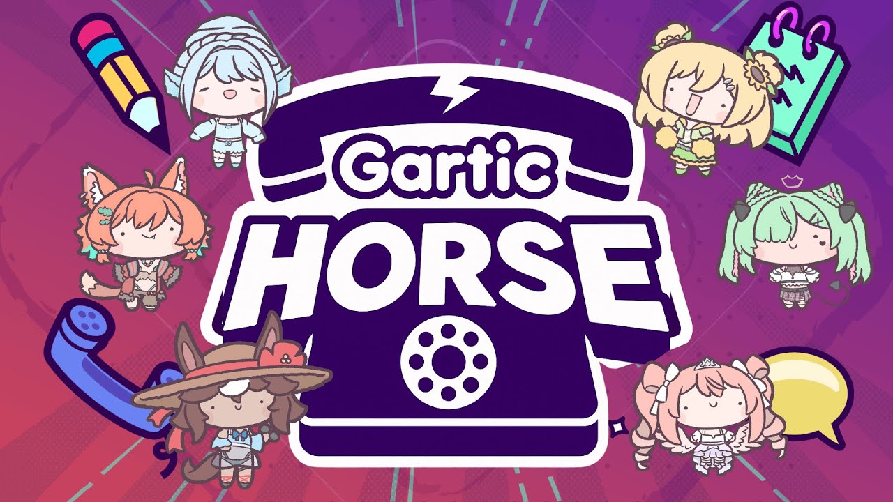 【GARTIC PHONE】💓 Six Member Collab with Tomoe!