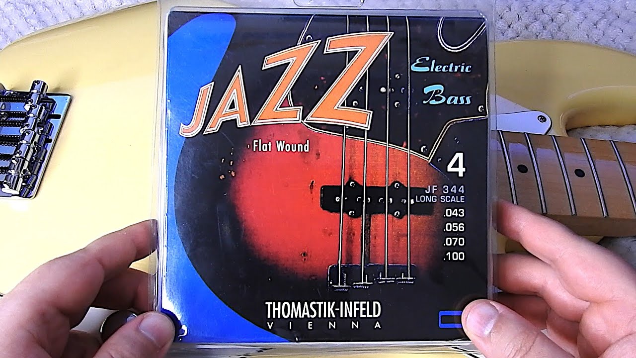 Thomastik JF344 Jazz Flat Wound 43-100 - TONE TEST