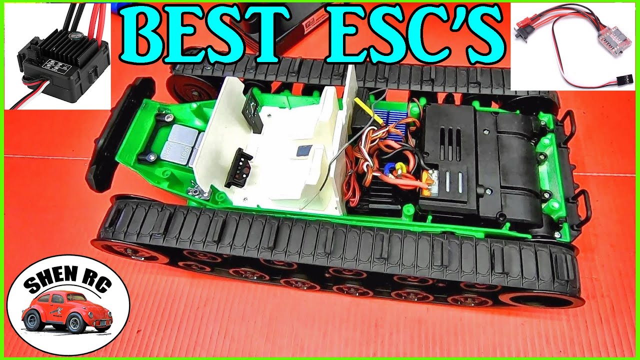 SG 1203 ripsaw drift RC tank ESC ELECTRONICS UPGRADE WHAT'S  BEST