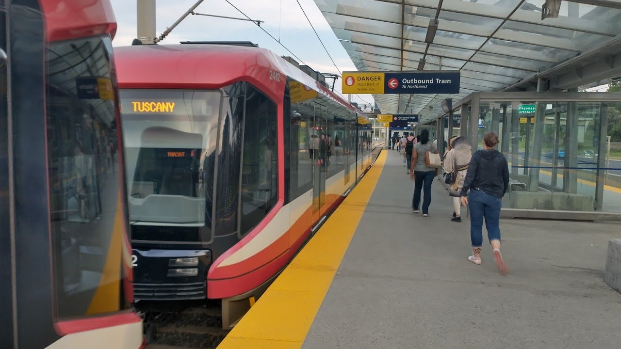 CALGARY CTRAIN: Dalhousie LRT Station   (full station tour)
