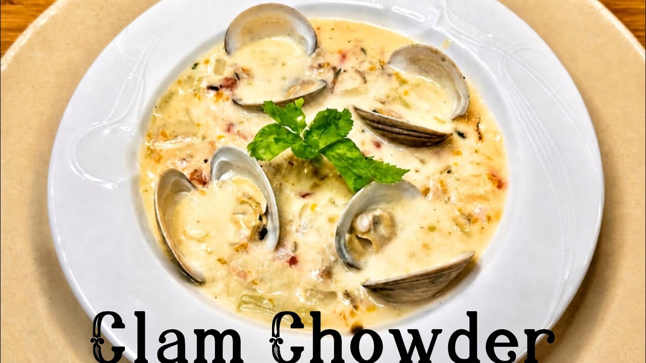 Crema de Almejas,3 Estrellas Michelin Clam chowder 3 Star Michelin