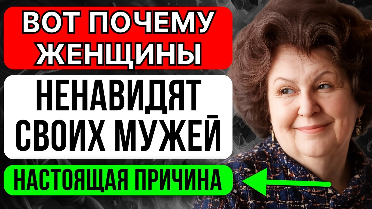 Почему пожилые женщины начинают ненавидеть своих мужей - горькая правда. Наталья Бехтерева
