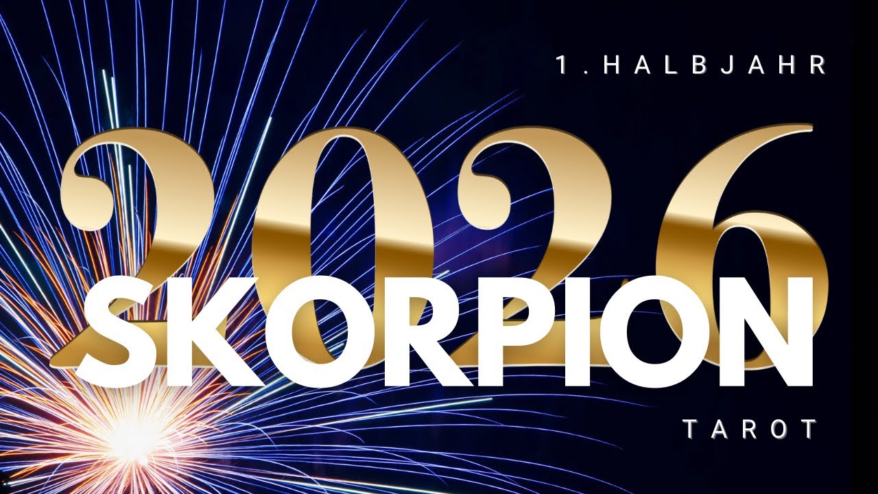 Skorpion ♏️ Januar - Juni 2026 | Kopf, Herz und Bauch in perfekter Verbindung