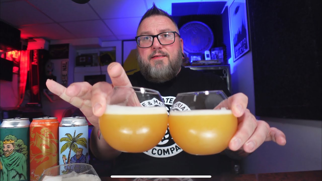 Massive Beer Review 4009 Tree House Brewing King Julius vs Island King vs Kong Canopy Double Hazies