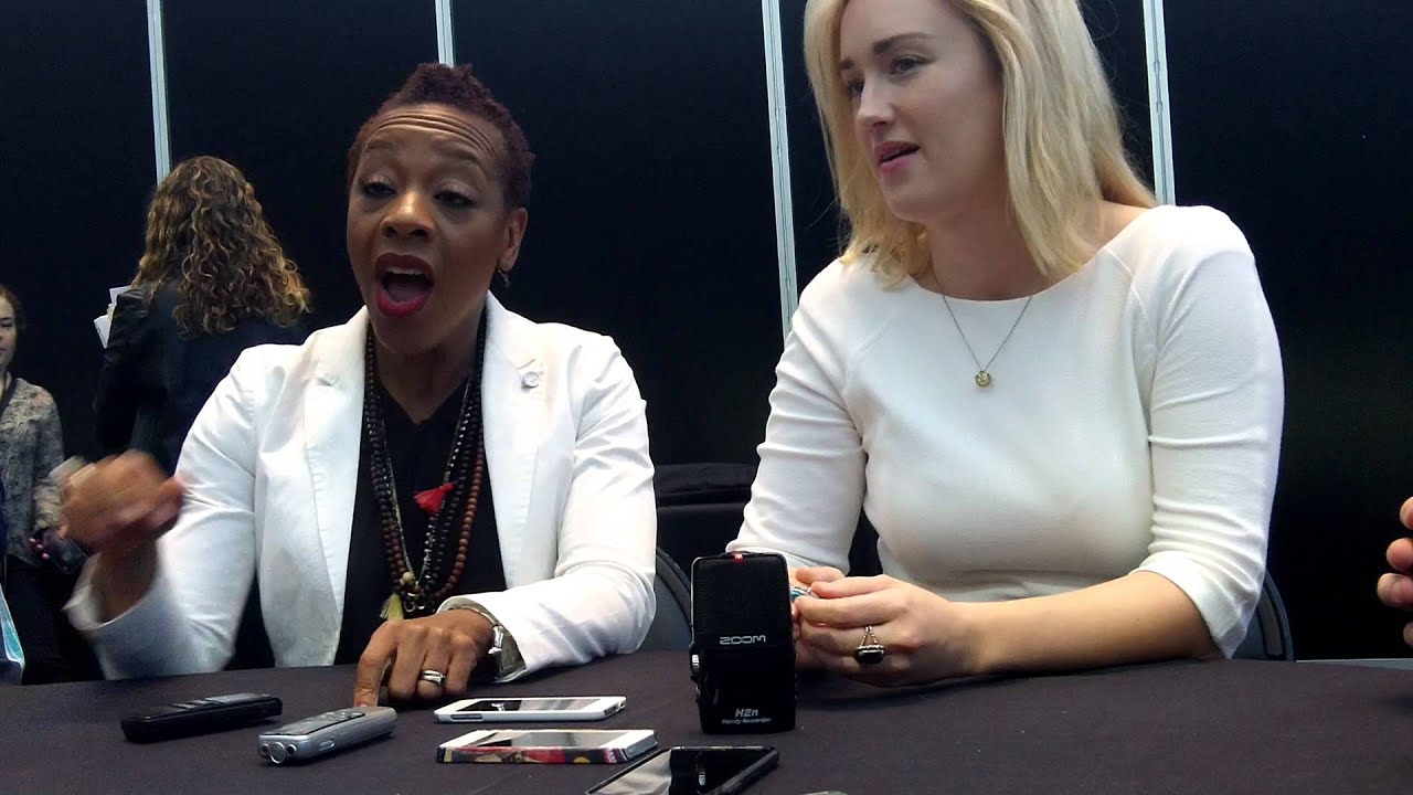 BLINDSPOT's Marianne Jean-Baptiste & Ashley Johnson NYCC 2015