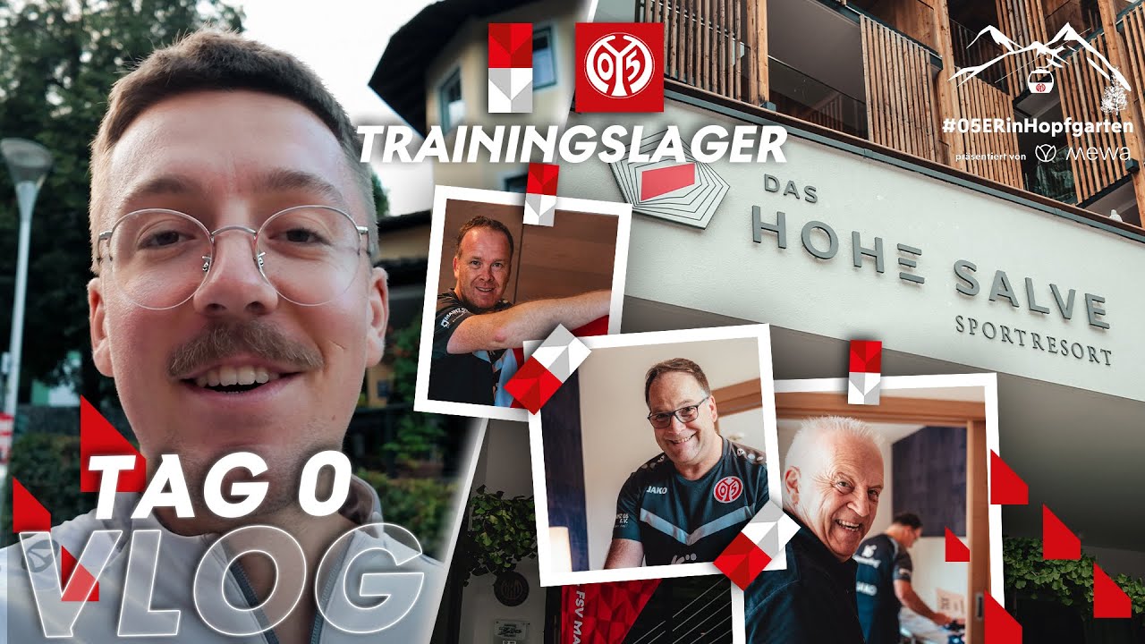 DAS passiert bevor das Team kommt! 📦 | TAG 0 ⚽ Trainingslager-VLOG 📹 | 25/26
