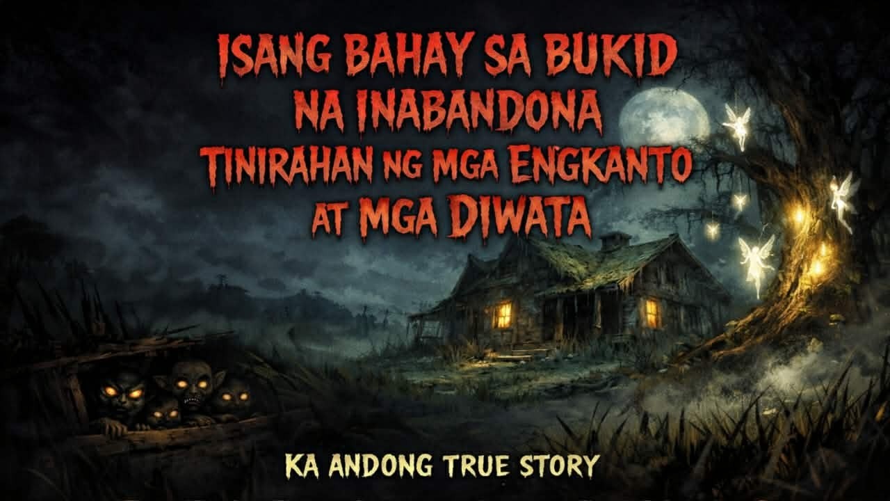ISANG BAHAY SA BUKID NA INABANDONA TINIRAHAN NG MGA ENGKANTO AT MGA DIWATA | KA ANDONG TRUE STORY