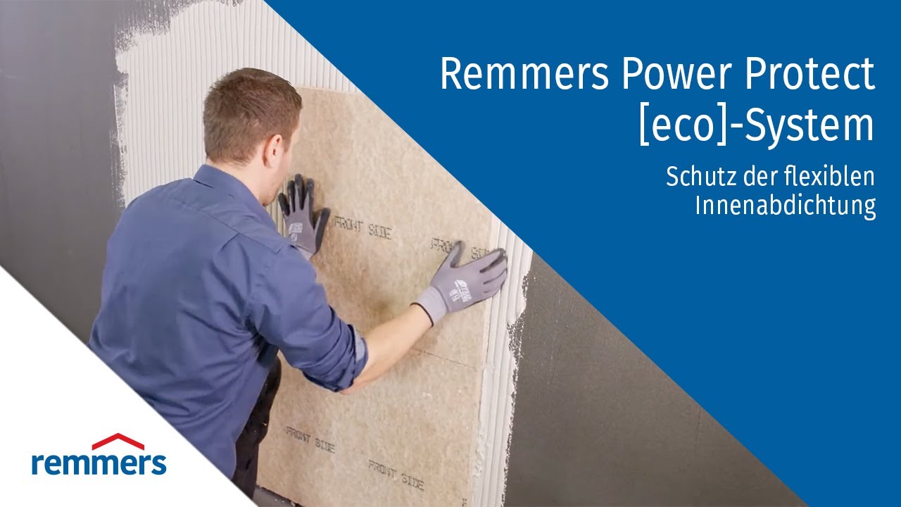 Remmers Power Protect [eco]-System - Schutz der flexiblen Innenabdichtung