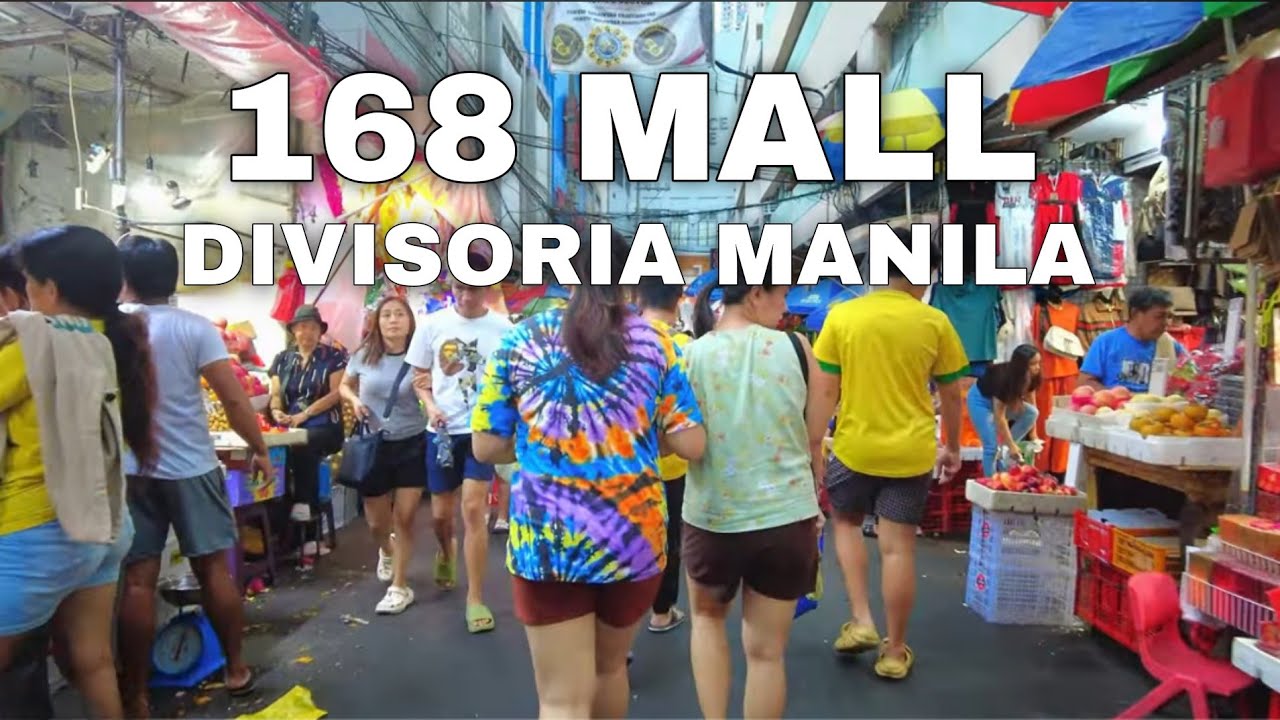 Cheap Shopping Hub in Divisoria Manila | 168 Mall Divisoria Manila Philippines 4k