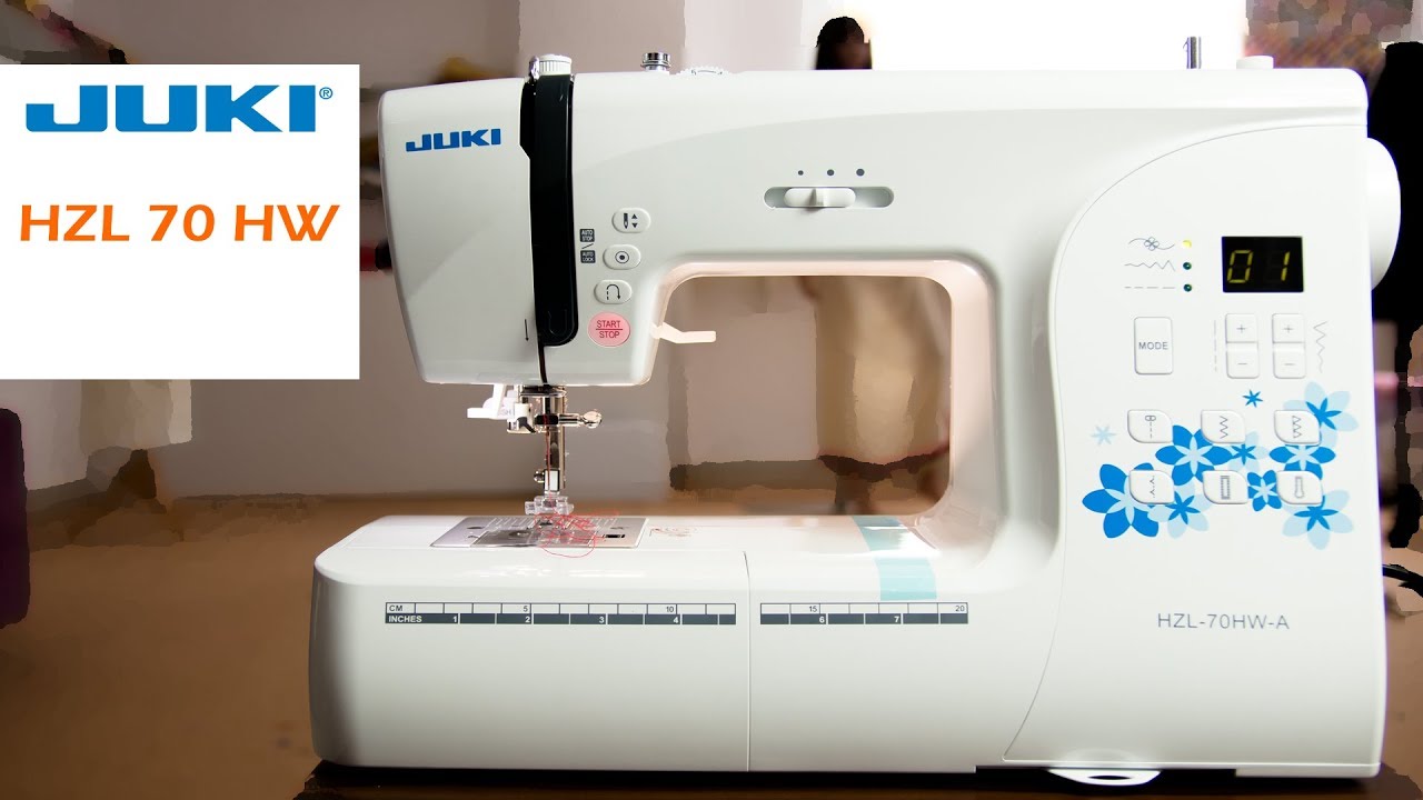 Class 51:How to use Computerized home sewing machine JUKI HZL-70HW
