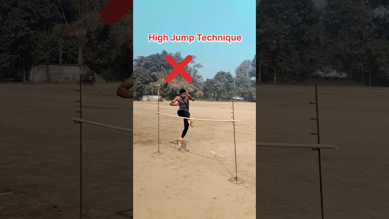 High Jump Technique.#runningtips #trackrunning #fitnesstips #explorepage