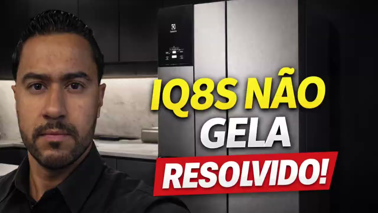 Geladeira Electrolux IQ8S Não Gela? Veja o Defeito  (Passo a Passo)